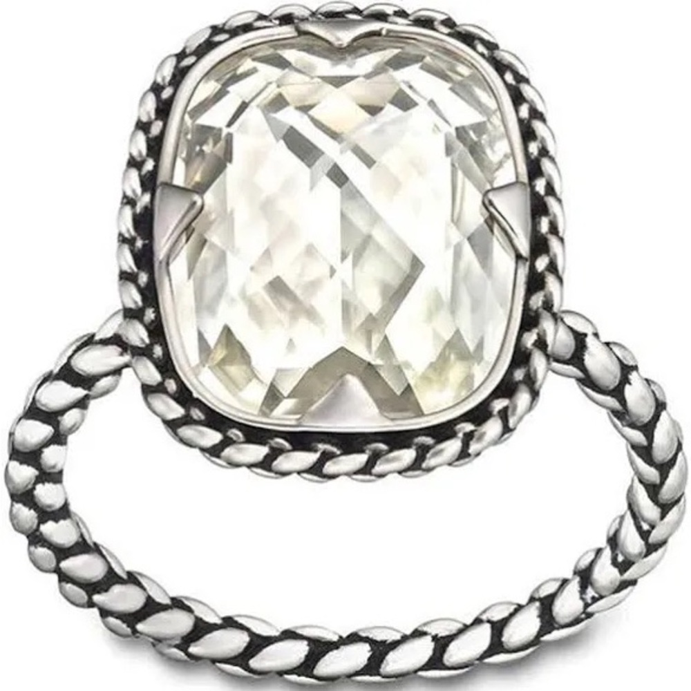 Swarovski Amber Ring